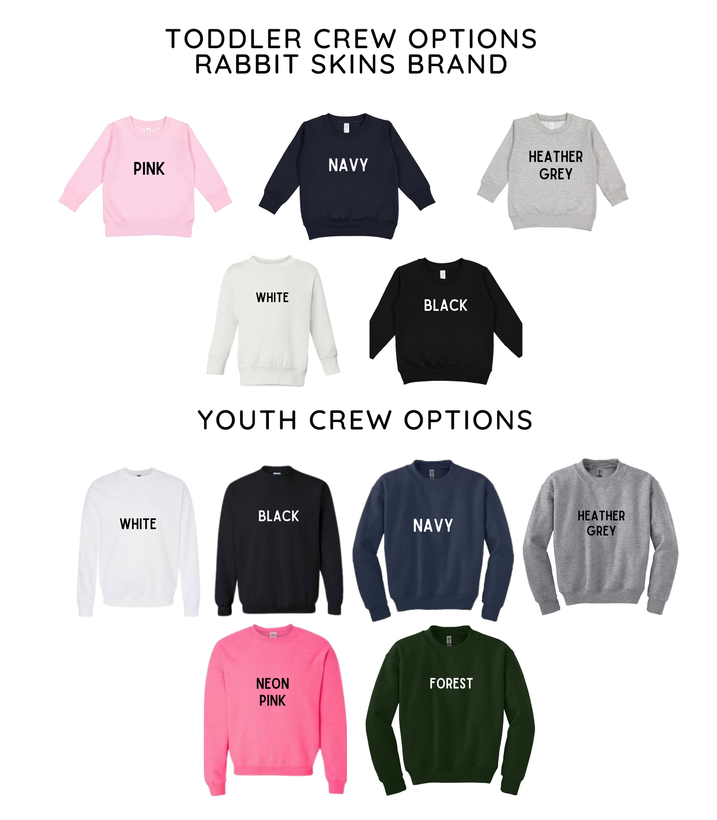 SHAMROCKIN TEE/CREW - TODDLER/YOUTH