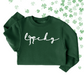 LUCKY SCRIPT BOW TEE/CREW - TODDLER/YOUTH