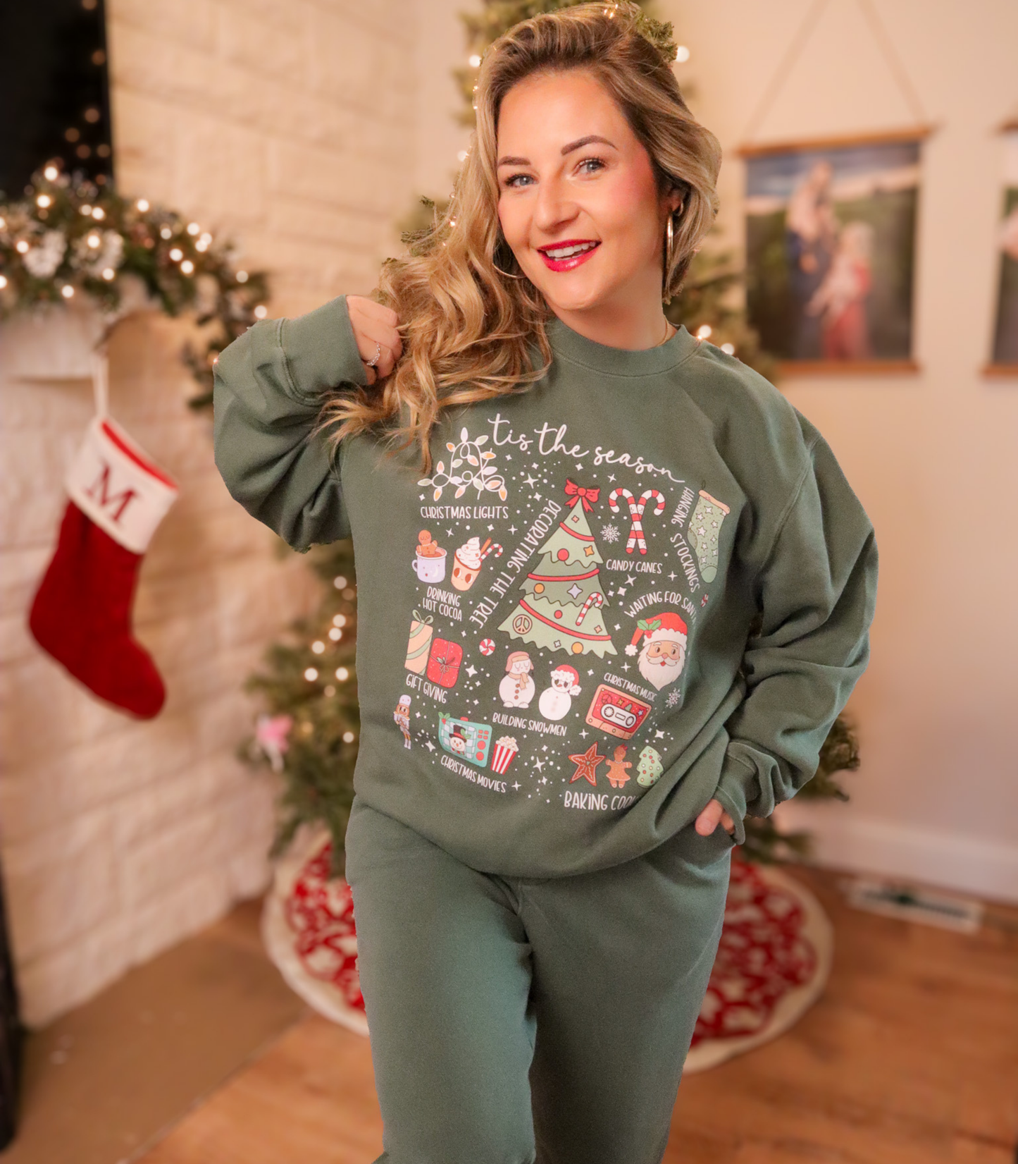 TIS THE SEASON COLLAGE - SWEATSHIRT OPTIONS