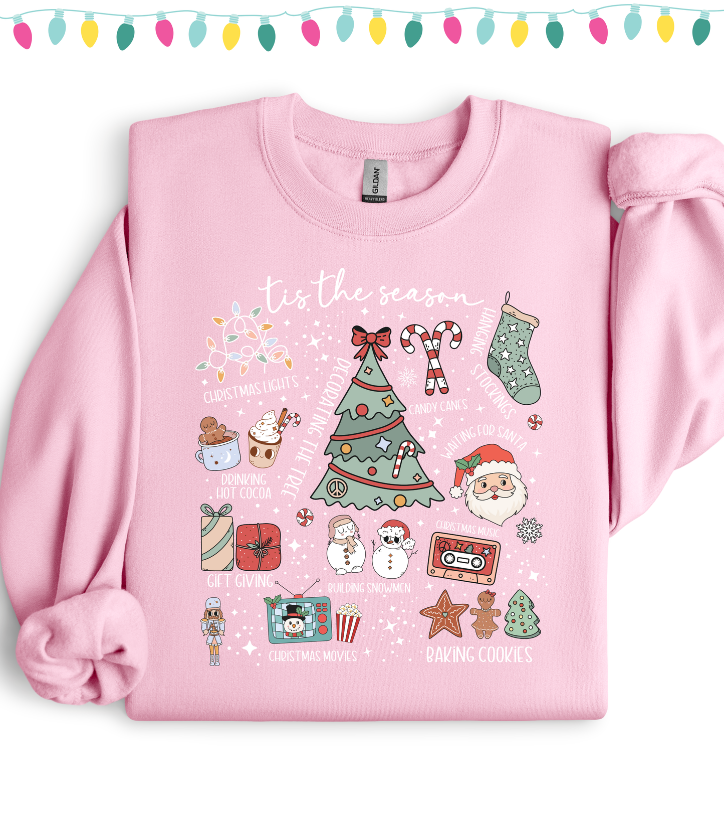 TIS THE SEASON COLLAGE - SWEATSHIRT OPTIONS