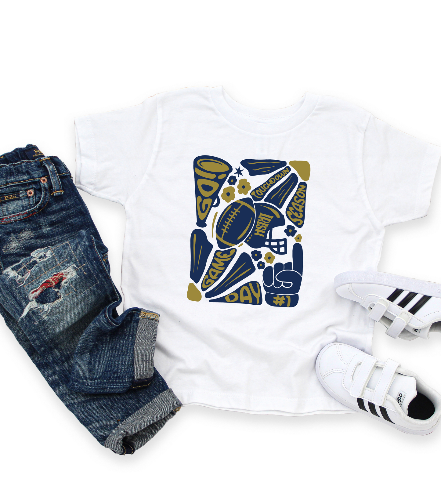 YOUTH FLORAL TOUCHDOWN MASCOT - PJ EXCLUSIVE