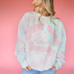 SPICY BOOK SOCIETY PREMIUM TIE DYE COTTON CANDY CREW