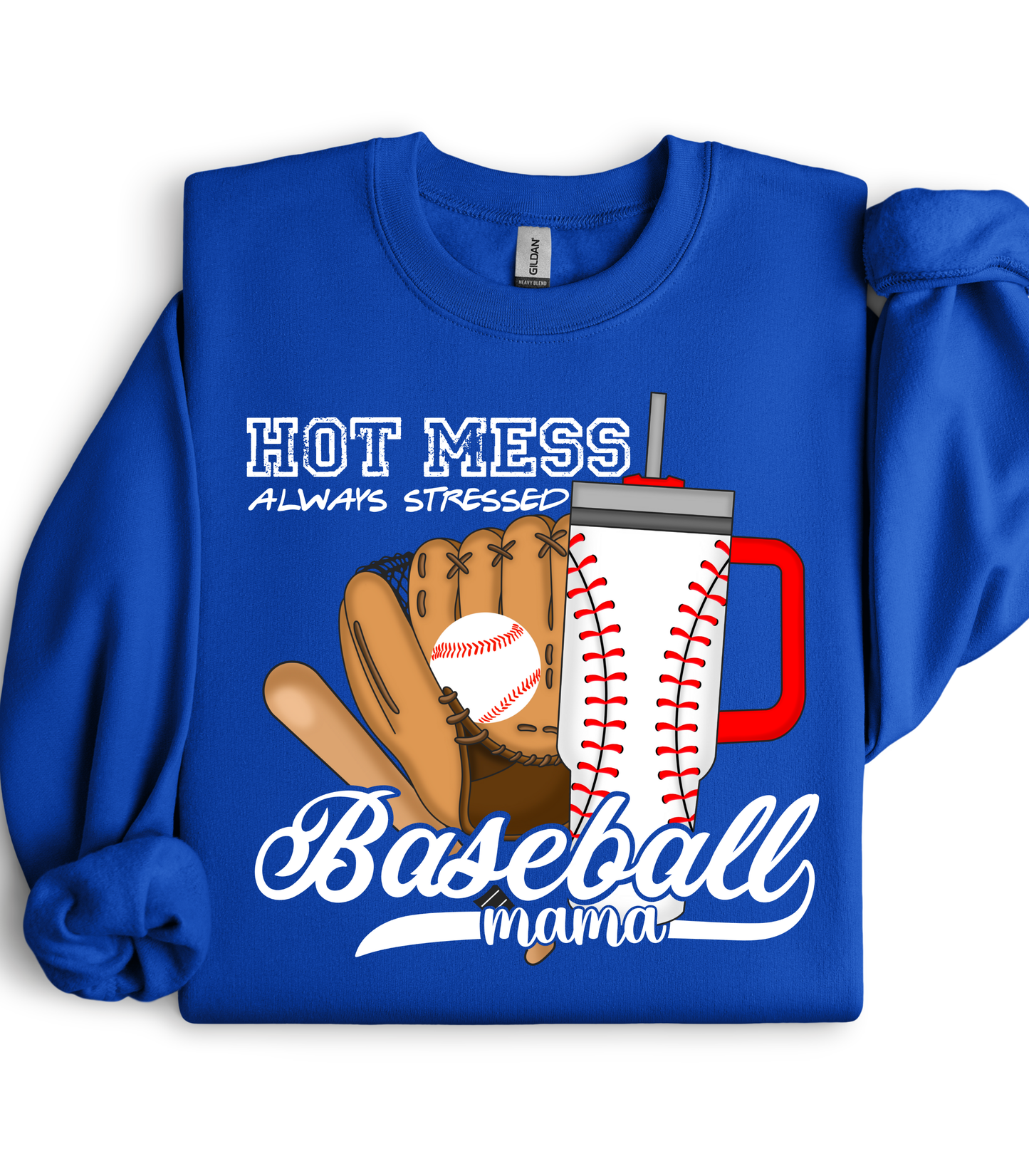 HOT MESS BASEBALL MAMA - MULTIPLE STYLES