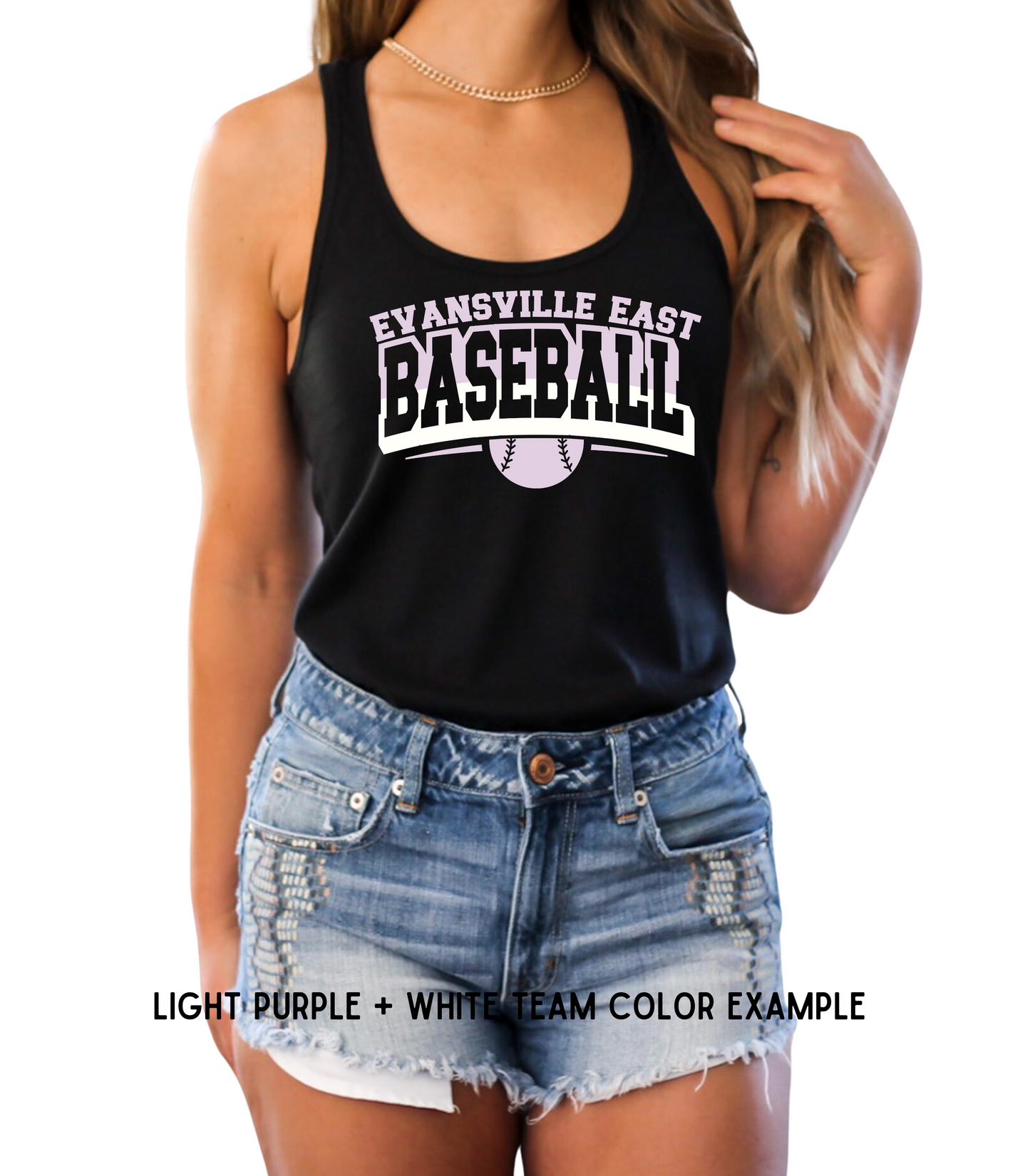 ADULT CUSTOMIZABLE SPLIT COLOR BASEBALL