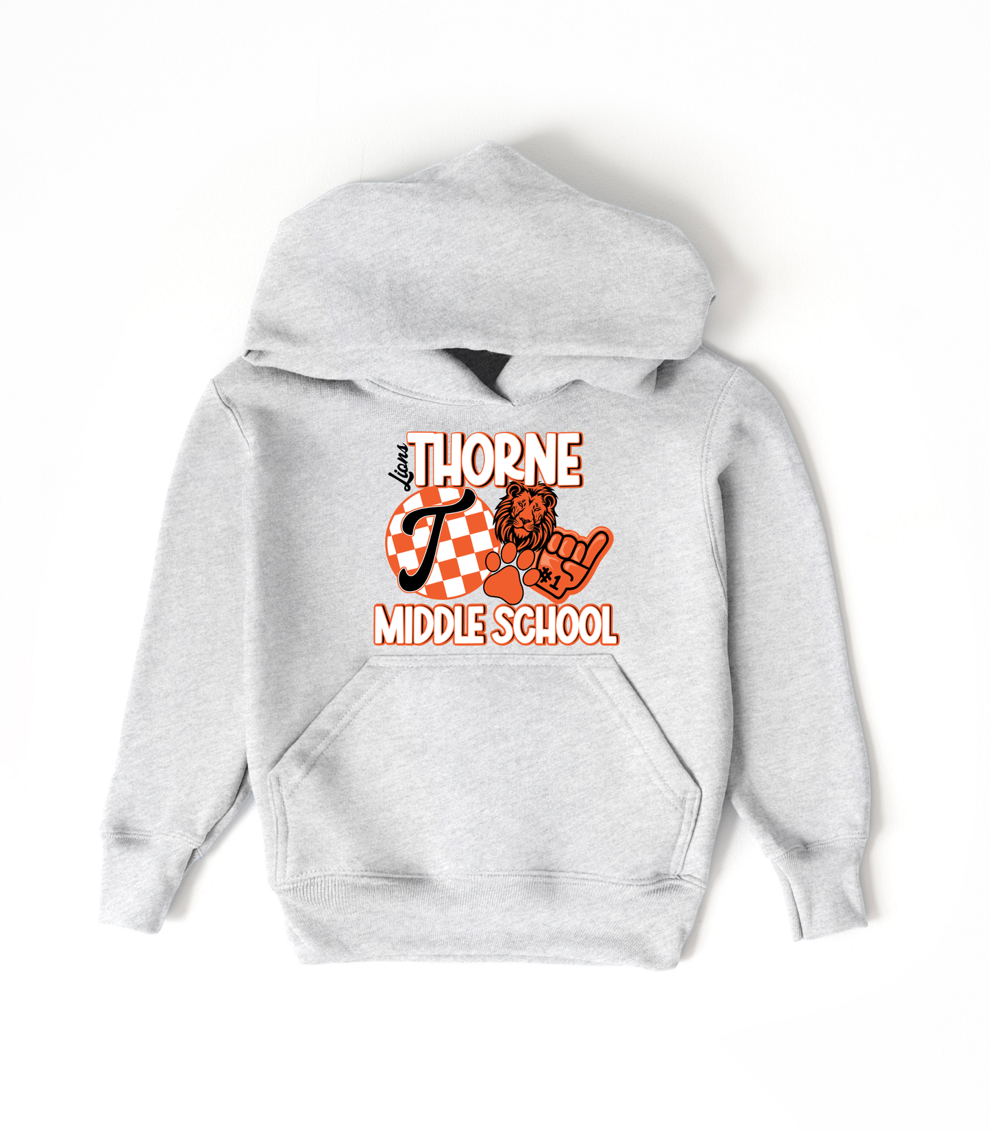 YOUTH THORNE MS CHECKERED COLLAGE - TODDLER & YOUTH SWEATSHIRT OPTIONS