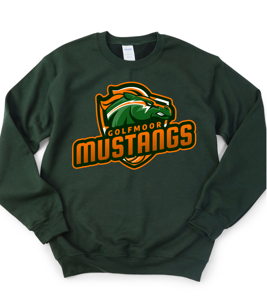 MUSTANG BASEBALL W/NAME ON BACK - MULTIPLE OPTIONS - ADULTS