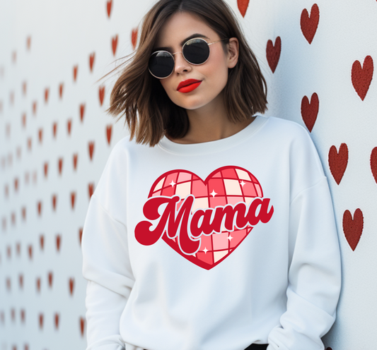 MAMA DISCO HEART CREW/TEE