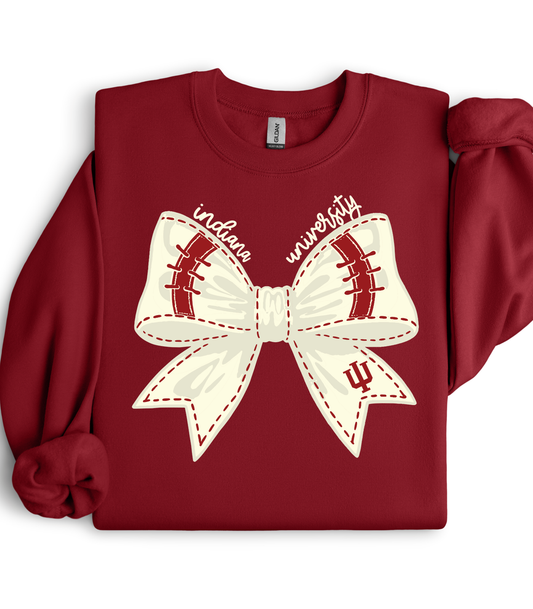 IU BOW - SWEATSHIRTS + TEES