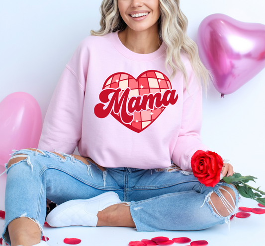 MAMA DISCO HEART CREW/TEE