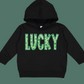 FAUX EMBROIDERY GLITTER LUCKY KIDS