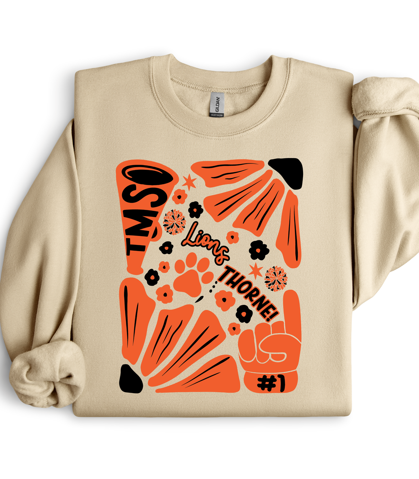 THORNE FLORAL COLLAGE - SWEATSHIRT OPTIONS