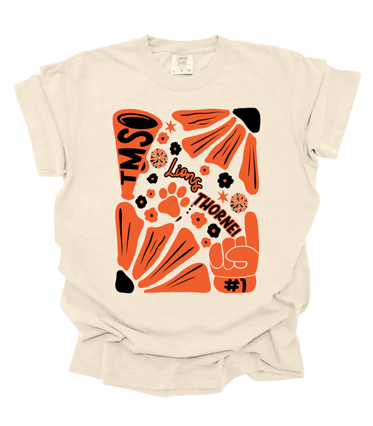 THORNE FLORAL COLLAGE - TEES + LONG SLEEVE TEES