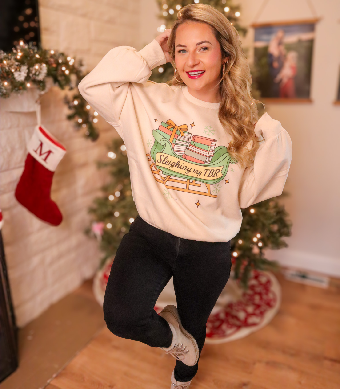 SLEIGHING MY TBR - SWEATSHIRT OPTIONS