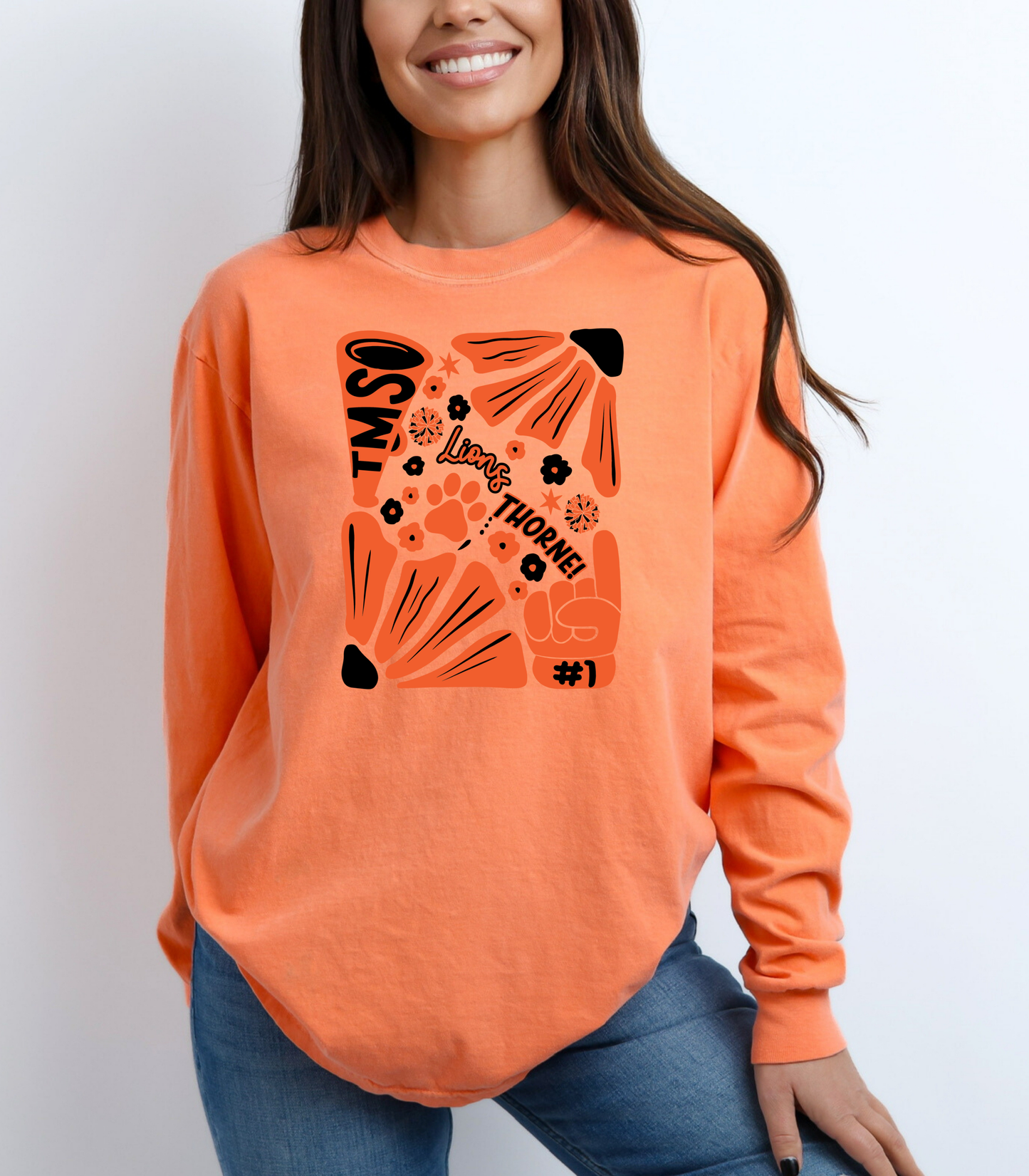 THORNE FLORAL COLLAGE - TEES + LONG SLEEVE TEES