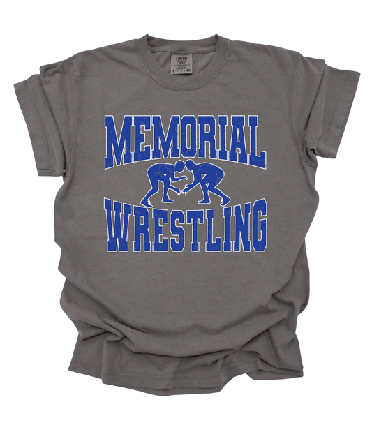 TEAM NAME WRESTLING DISTRESSED