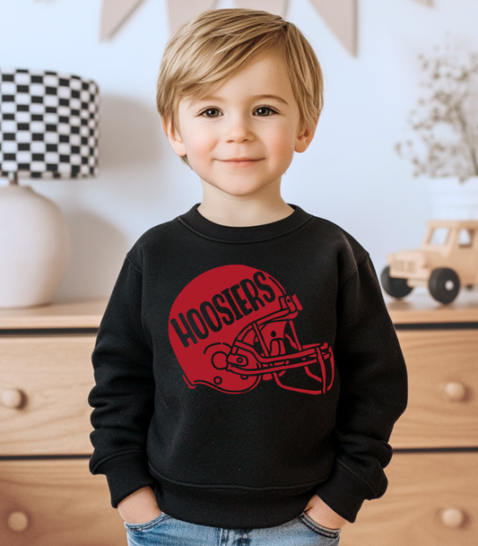 HOOSIER HELMET - YOUTH SWEATSHIRT + TEES