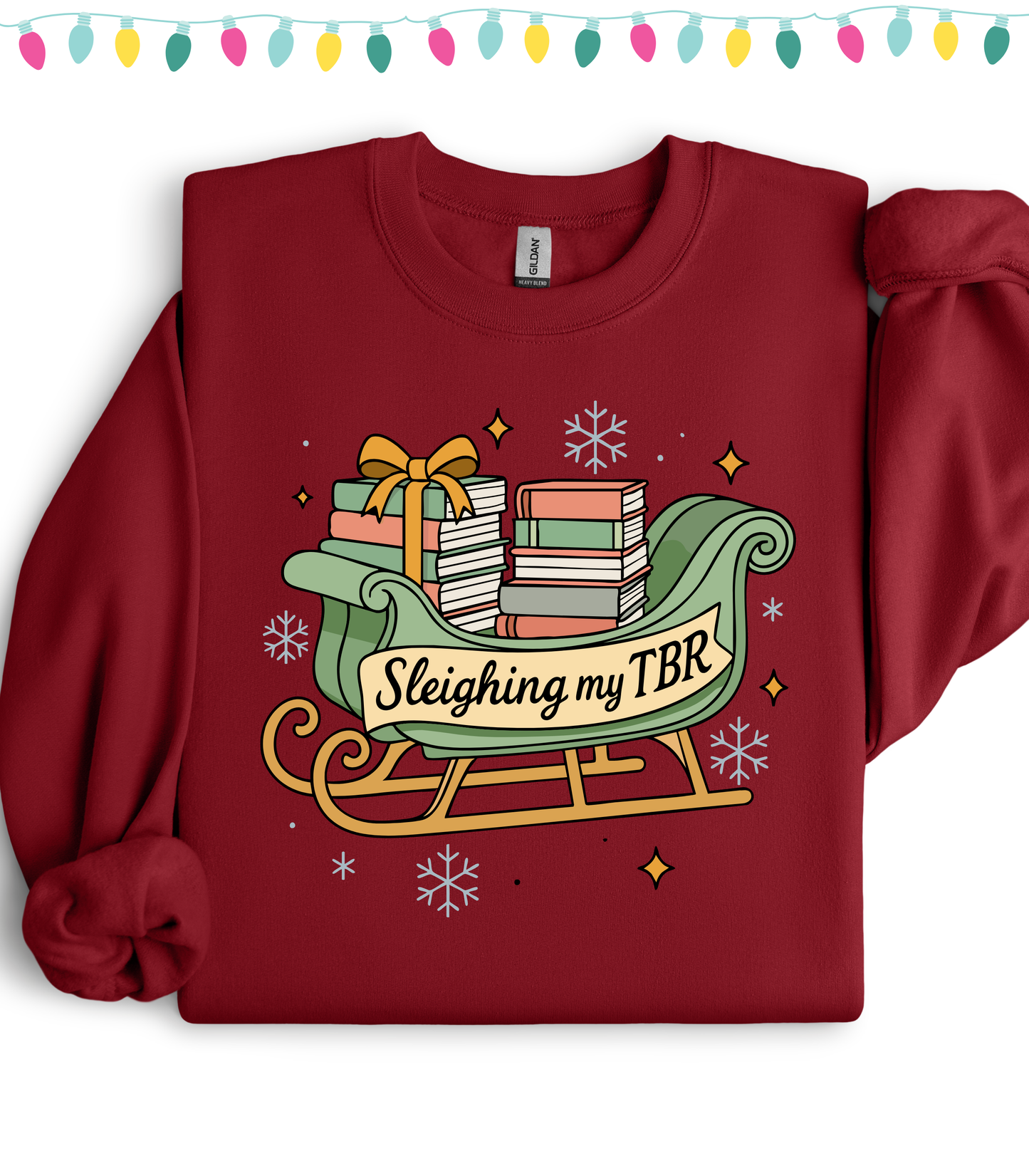 SLEIGHING MY TBR - SWEATSHIRT OPTIONS