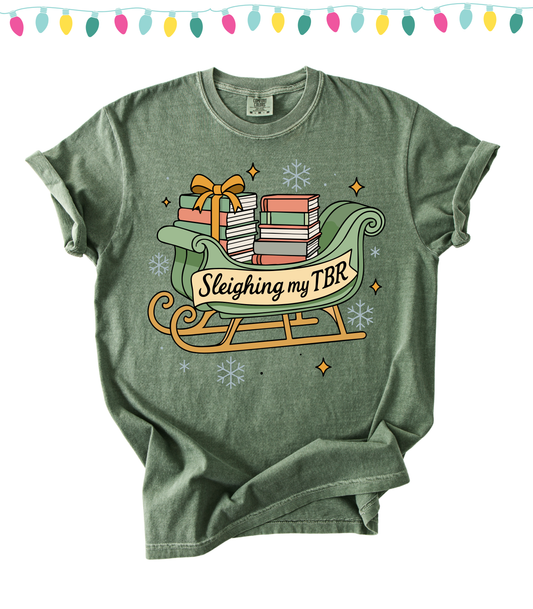 SLEIGHING MY TBR - TEES + LONG SLEEVE TEES