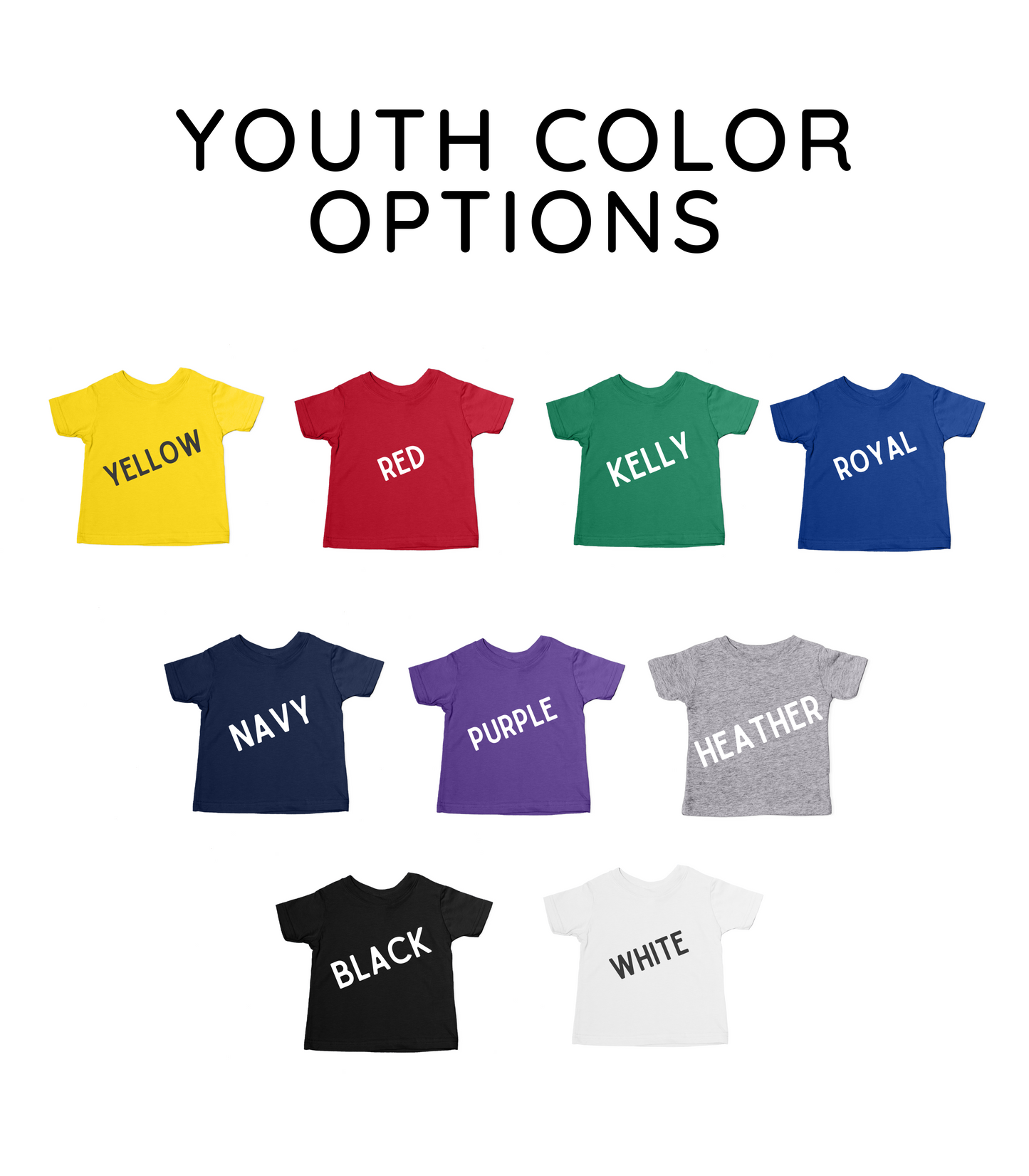 KIDS CUSTOMIZABLE SOFTBALL KNOCKOUT TEE OPTIONS