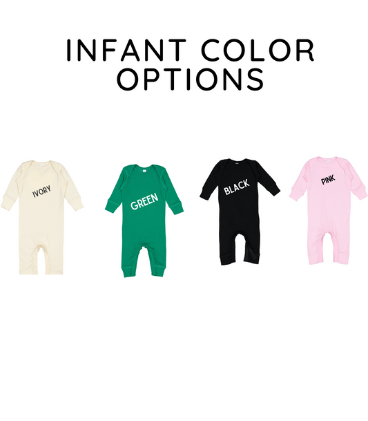 CUSTOMIZABLE SHAMROCK INFANT