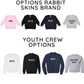 YOUTH DISTRESSED MASCOT CIRCLE FRONT ONLY