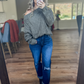 SLOW IT DOWN CABLE KNIT OFF SHOULDER SWEATER