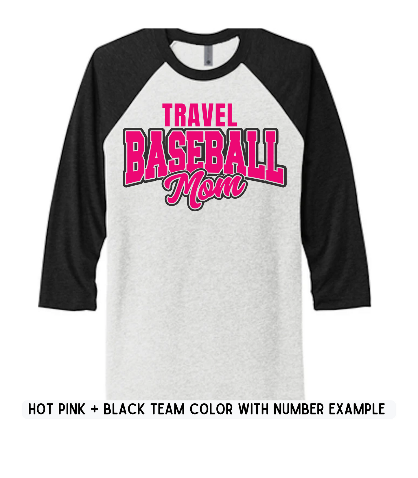 ADULT CUSTOMIZABLE BASEBALL MOM OPTIONS