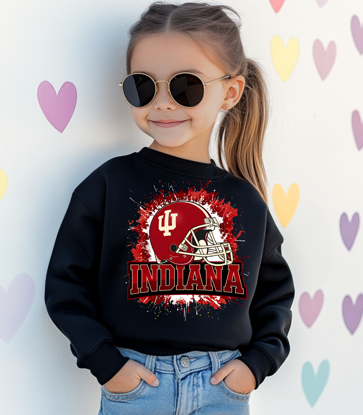 IU HELMET BLAST - YOUTH SWEATSHIRT + TEES