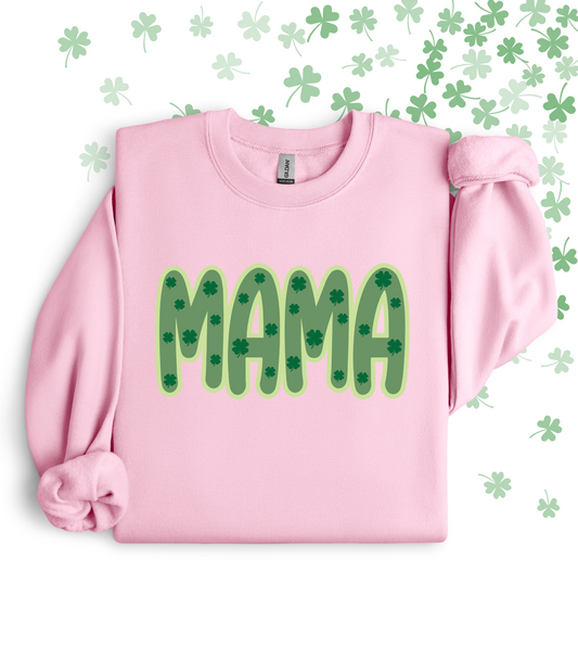 MAMA CLOVERS TEE/CREW