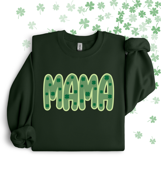 MAMA CLOVERS TEE/CREW