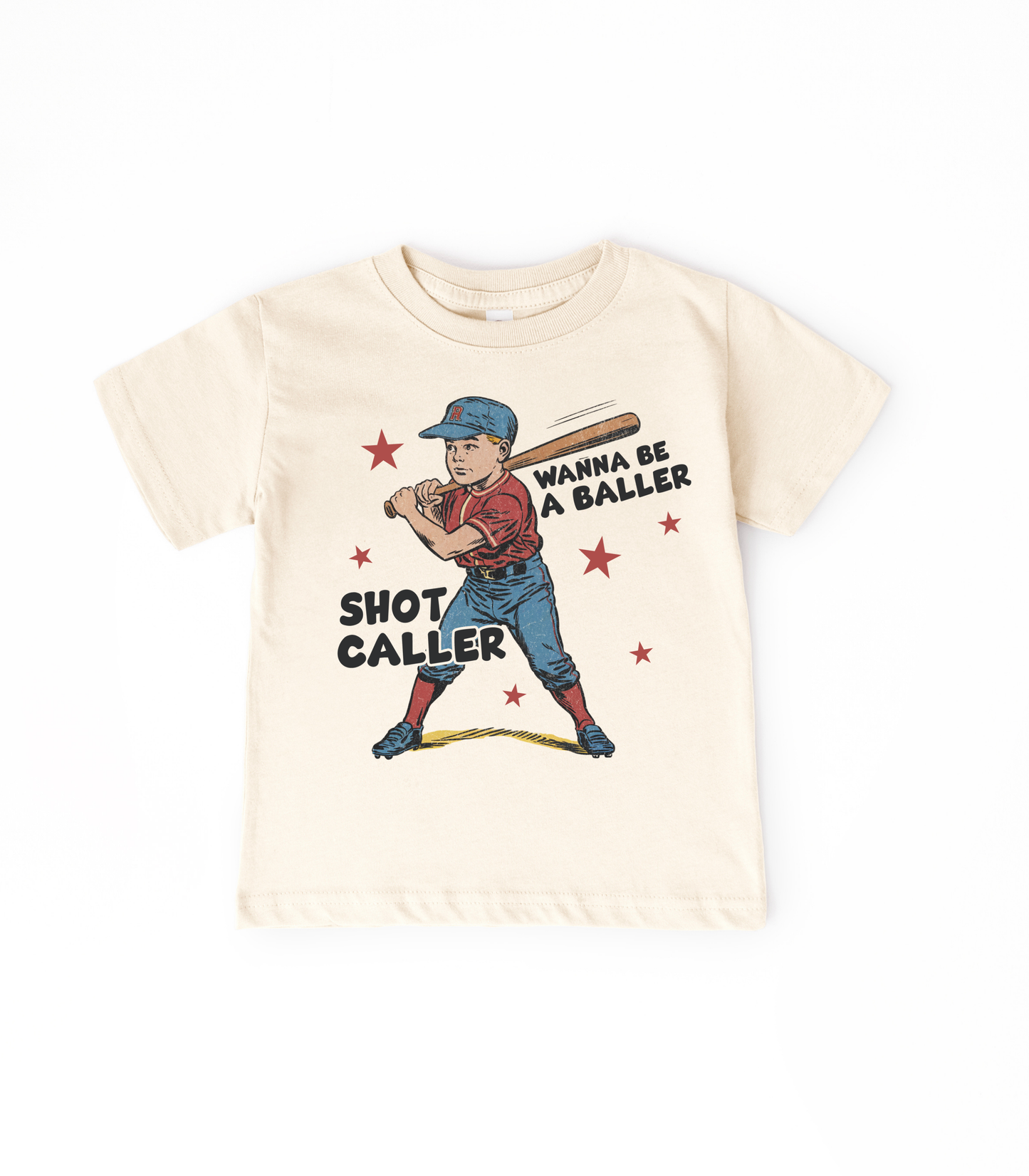 WANNA BE A BALLER, SHOT CALLER - MULTIPLE STYLES - TODDLER/YOUTH