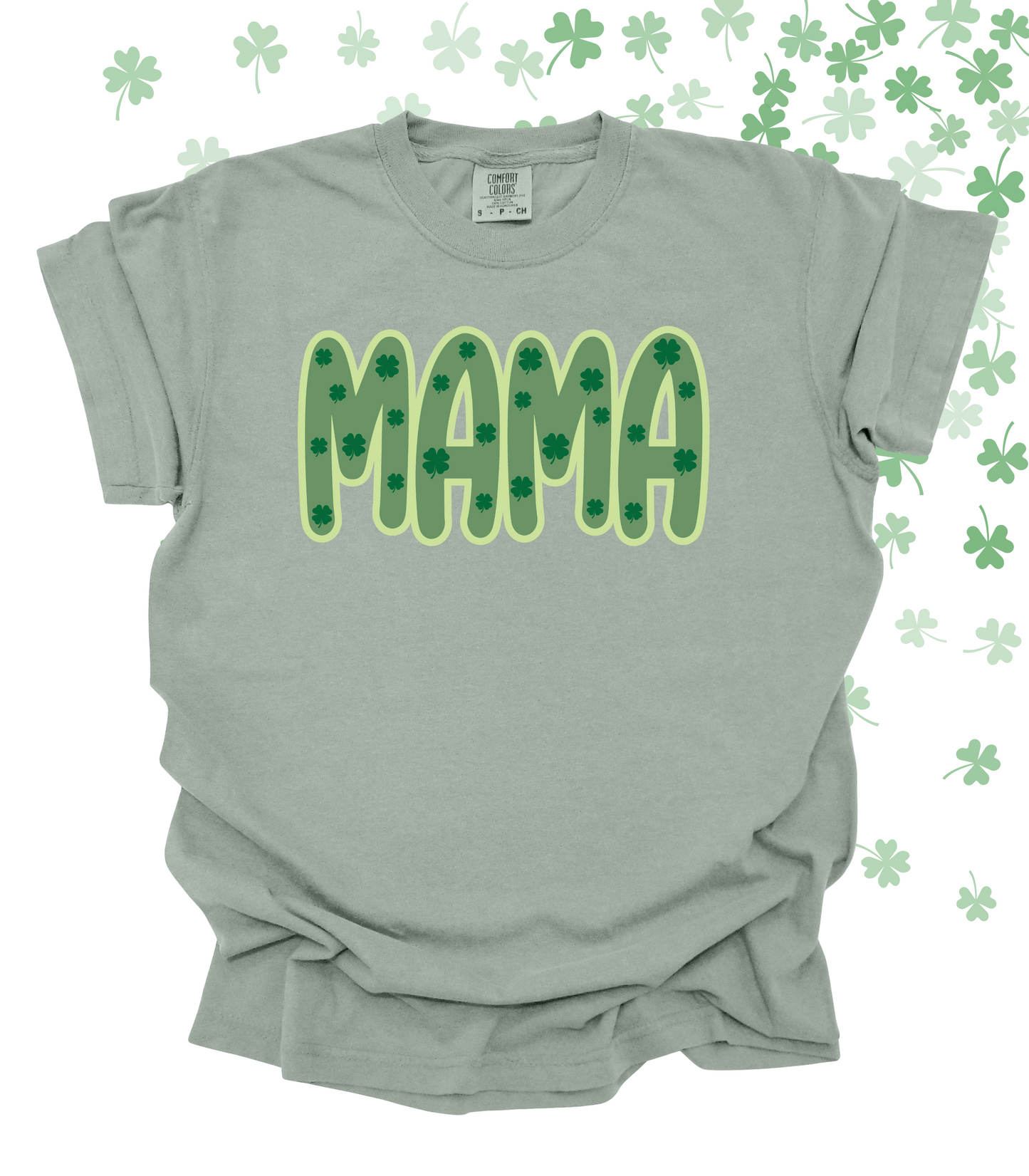 MAMA CLOVERS TEE/CREW