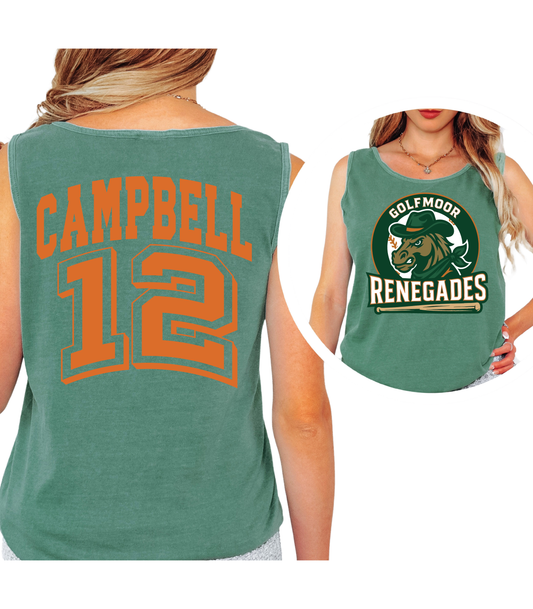 GOLFMOOR RENEGADES ORIGINAL - NAME + NUMBER ON BACK