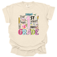 FIRST GRADE COLLAGE TEACHER TEE