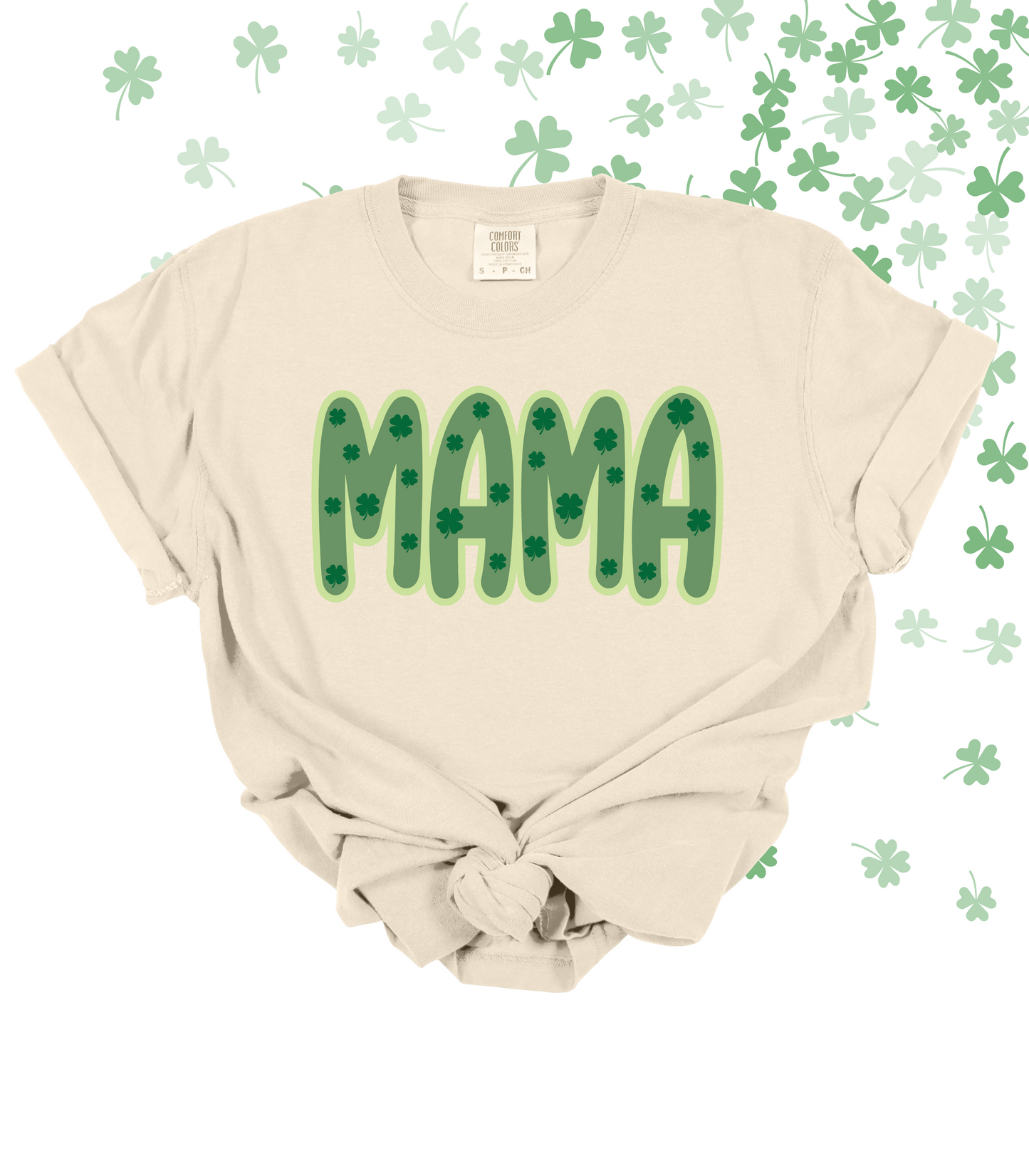 MAMA CLOVERS TEE/CREW