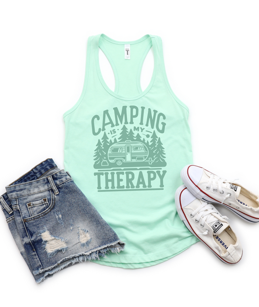 CAMPING IS MY THERAPY