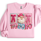 FAUX YARN HO HO HO - SWEATSHIRT OPTIONS