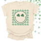 SHAMROCK SMILEY TEE/CREW