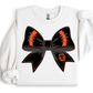 THORNE BLACK + ORAGNE BOW - SWEATSHIRT OPTIONS