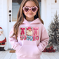 YOUTH FAUX YARN HO HO HO - TODDLER & YOUTH SWEATSHIRT OPTIONS