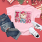 YOUTH FAUX YARN HO HO HO - TODDLER & YOUTH TEES