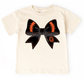 YOUTH THORNE BLACK + ORAGNE BOW - TODDLER & YOUTH TEES