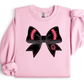 THORNE BLACK + PINK BOW - SWEATSHIRT OPTIONS