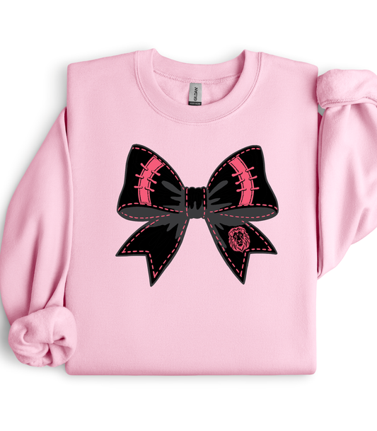 THORNE BLACK + PINK BOW - SWEATSHIRT OPTIONS