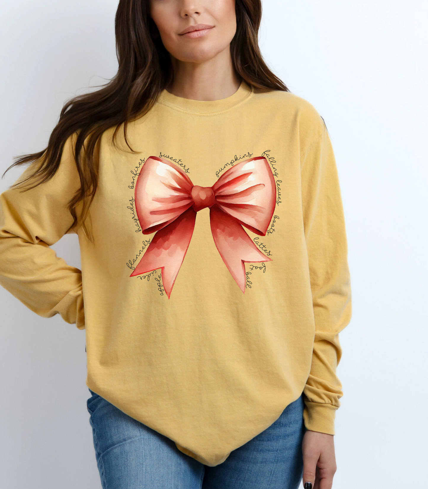 ALL THE FALL THINGS CROQUETTE BOW - PJ EXCLUSIVE