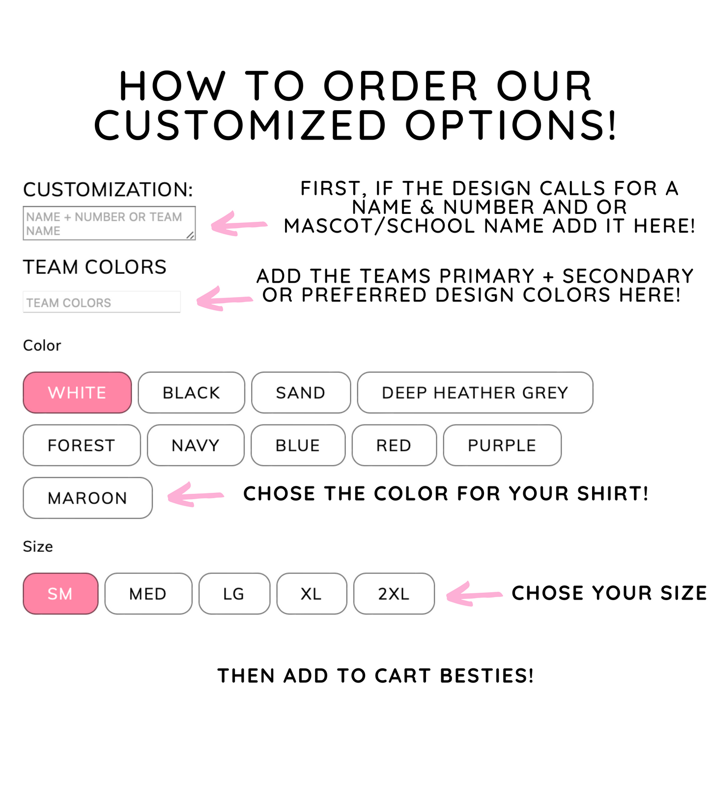 ADULT CUSTOMIZABLE SPLIT COLOR LACROSSE TEE OPTIONS