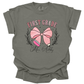 CUSTOMIZABLE GRADE PENCIL BOW TEACHER TEE