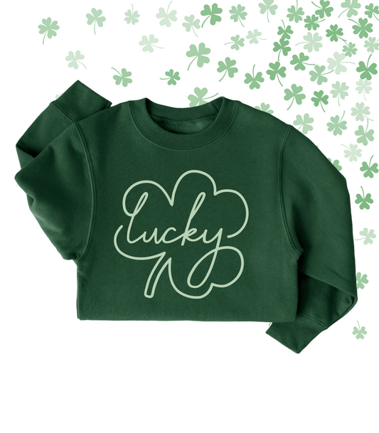 ONE LINE LUCKY TEE/CREW - TODDLER/YOUTH