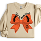 THORNE MS ORANGE + BLACK BOW - SWEATSHIRT OPTIONS