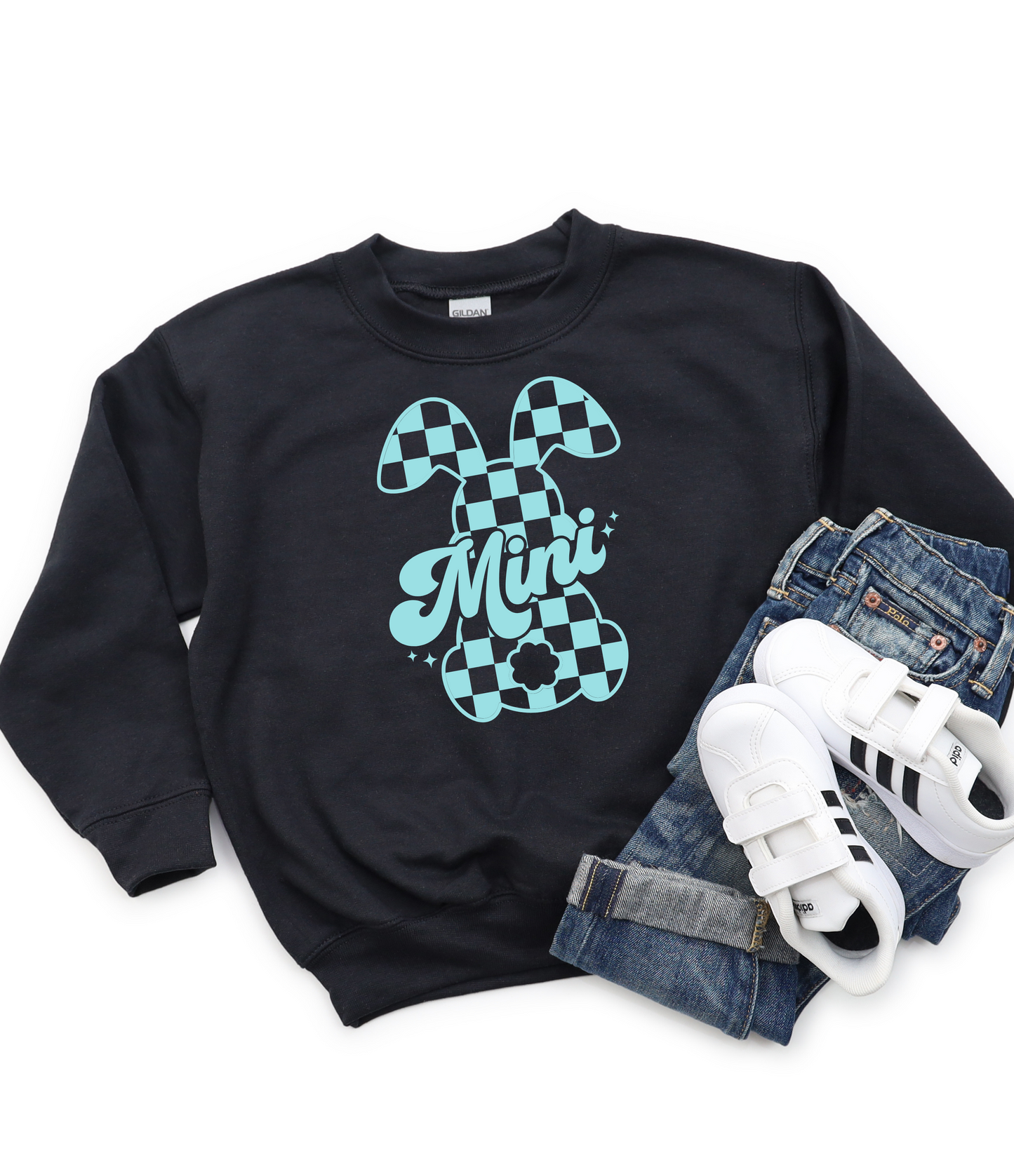 KIDS MINI BUNNY BLUE CREW